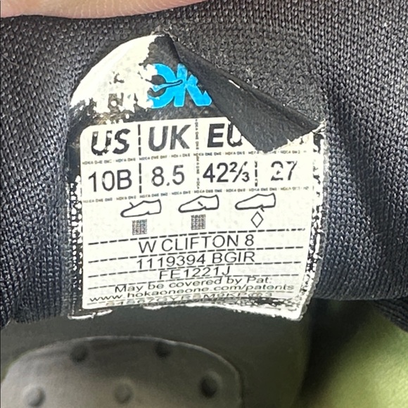 HOKA Clifton 8 Shoes Sneakers Women's size 10 Berry Rose - Picture 10 of 10